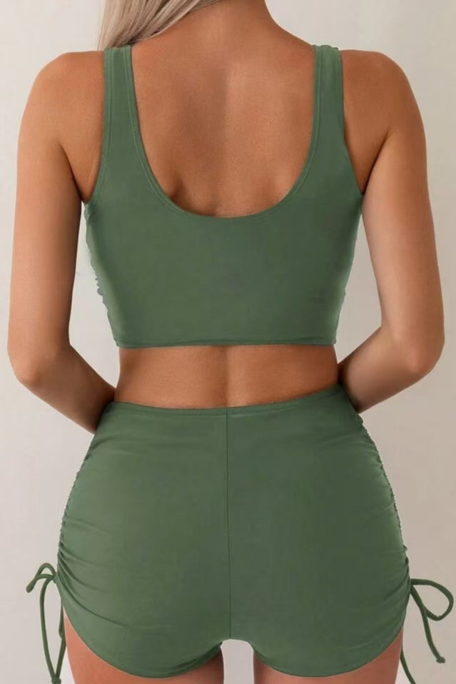 Classic Vintage Bikini with a Flattering Fit