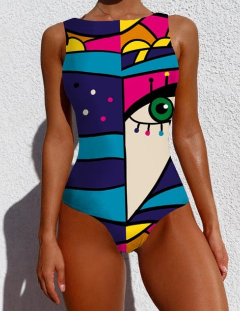 Beautifully Finished Swimsuit in a Timeless Design