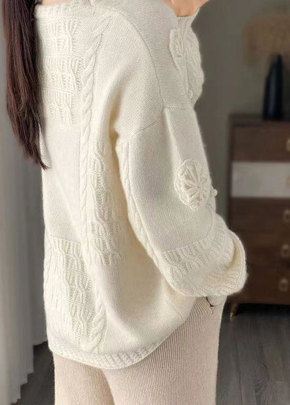 Beautifully Finished Sweater in a Timeless Design