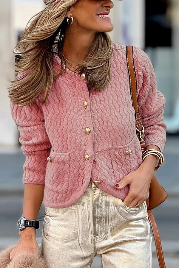 Vintage Inspired Cardigan with a Contemporary Edge