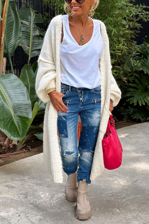 A Vintage Style Cardigan with Delicate Timeless Details
