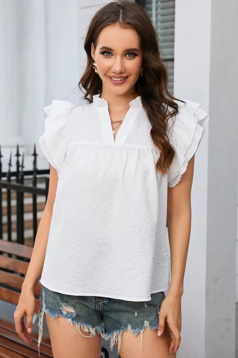A Vintage Style Top with Delicate Timeless Details