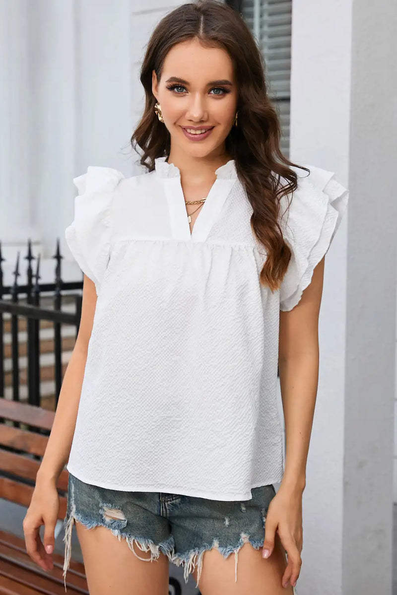 A Vintage Style Top with Delicate Timeless Details