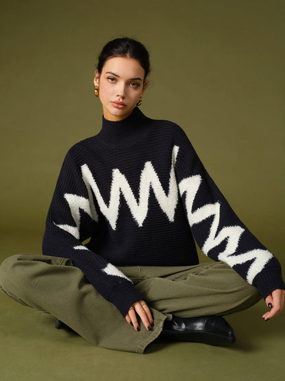 A Vintage Style Sweater with Delicate Timeless Details