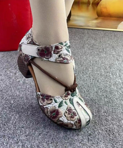 Vintage Inspired Sandals with a Contemporary Edge
