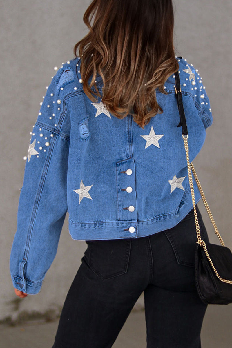A Vintage Style Jacket with Delicate Timeless Details