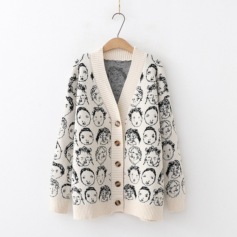 A Vintage Style Cardigan with Delicate Timeless Details