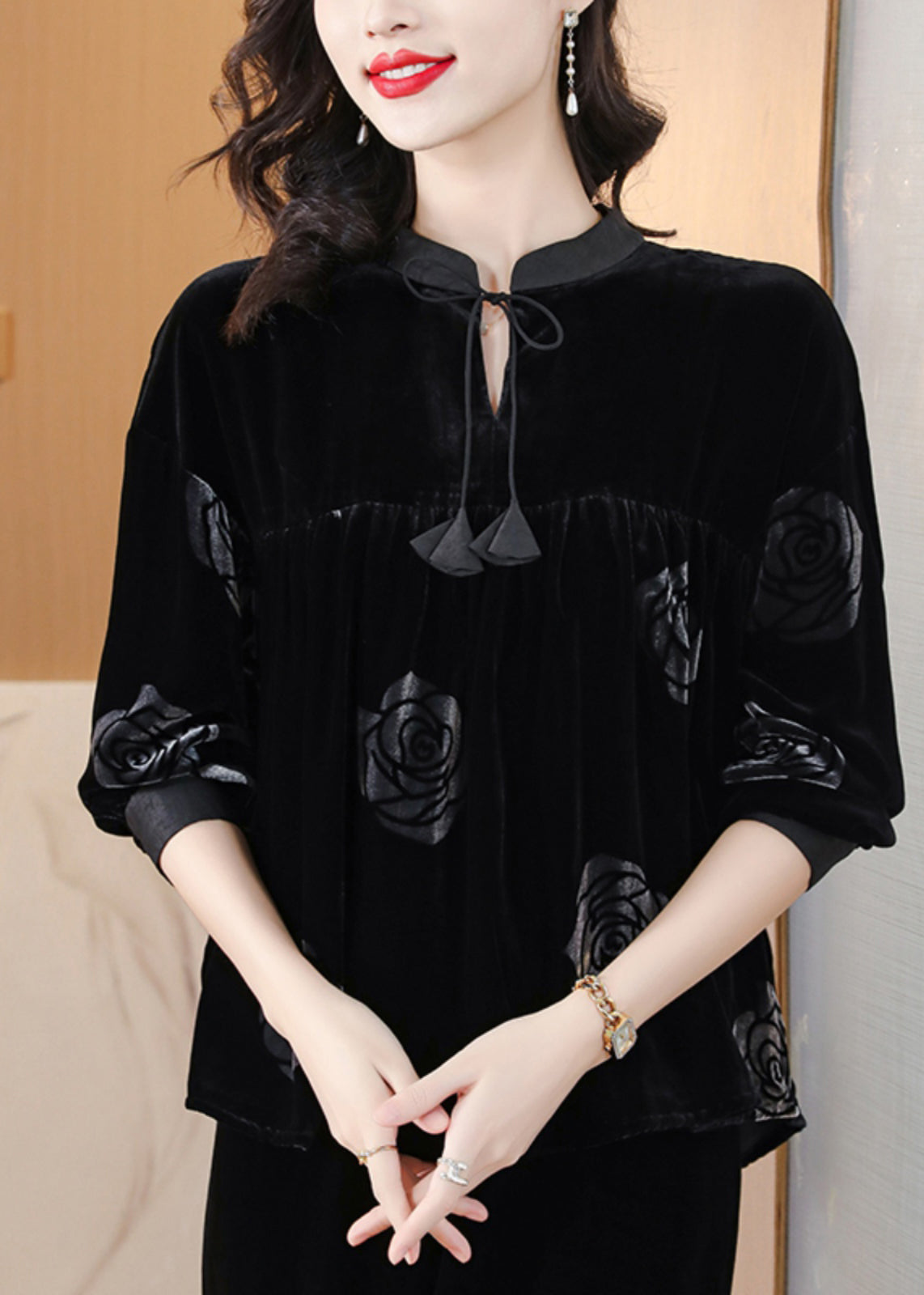 A Vintage Style Shirt with Delicate Timeless Details