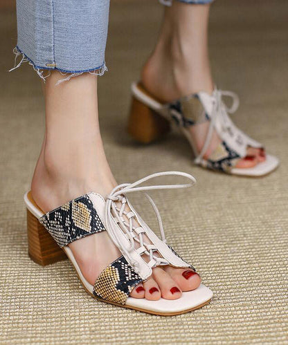 Beautifully Balanced Sandals with Timeless Character