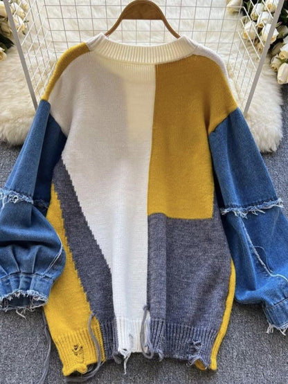 A Vintage Style Sweater with Delicate Timeless Details