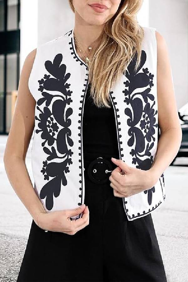 A Vintage Style Jacket with Delicate Timeless Details