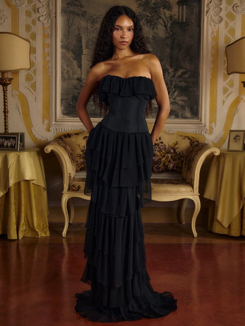 A Vintage Style Dress with Delicate Timeless Details