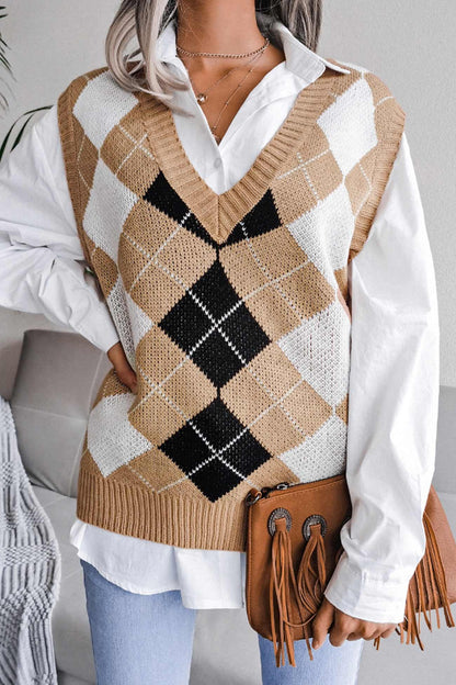 Vintage Inspired Sweater with a Contemporary Edge