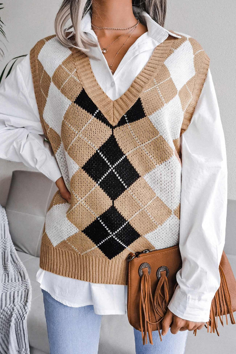 Vintage Inspired Sweater with a Contemporary Edge