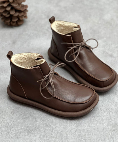 A Vintage Style Boots with Delicate Timeless Details
