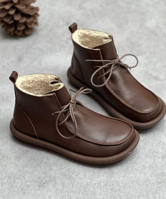 A Vintage Style Boots with Delicate Timeless Details