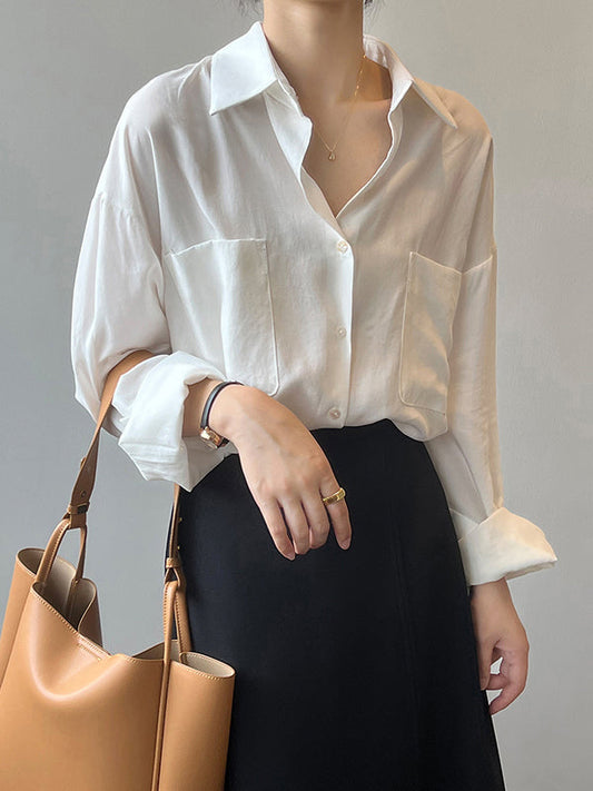 Well Tailored Blouse with a Graceful Silhouette