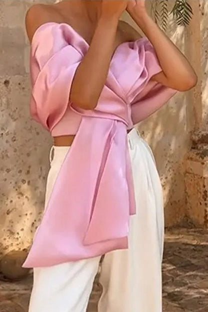 Gracefully Styled Top for Any Occasion