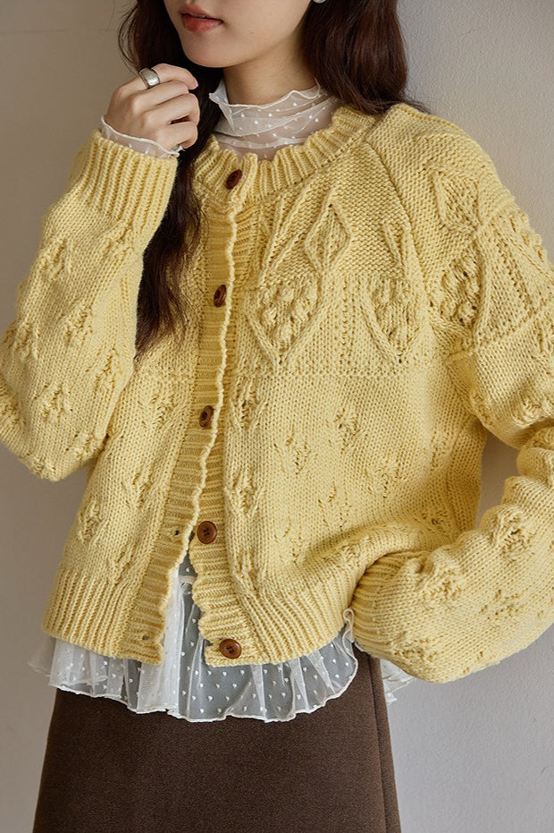 Beautifully Finished Cardigan in a Timeless Design