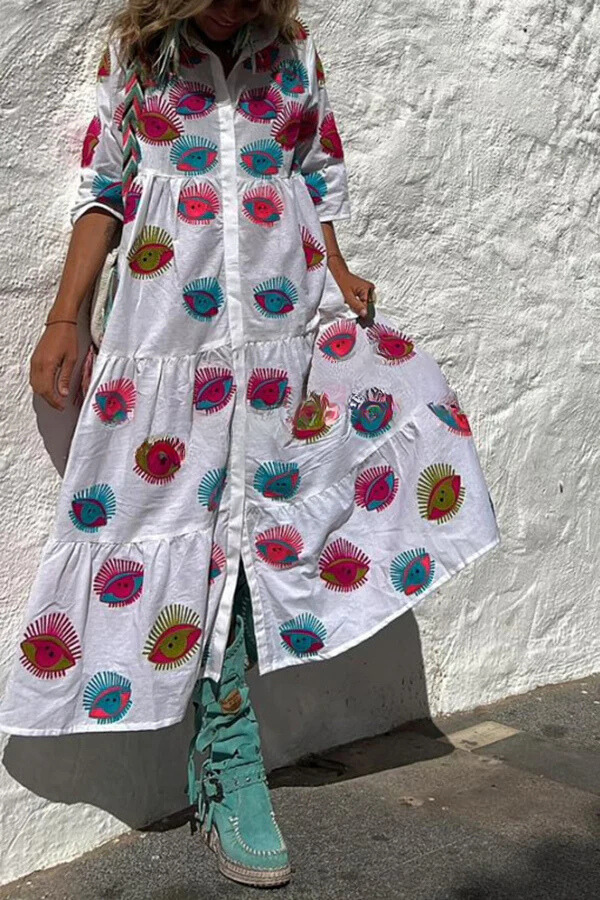 A Vintage Style Dress with Delicate Timeless Details