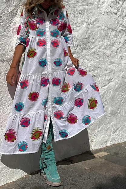 Classic Vintage Dress with a Flattering Fit