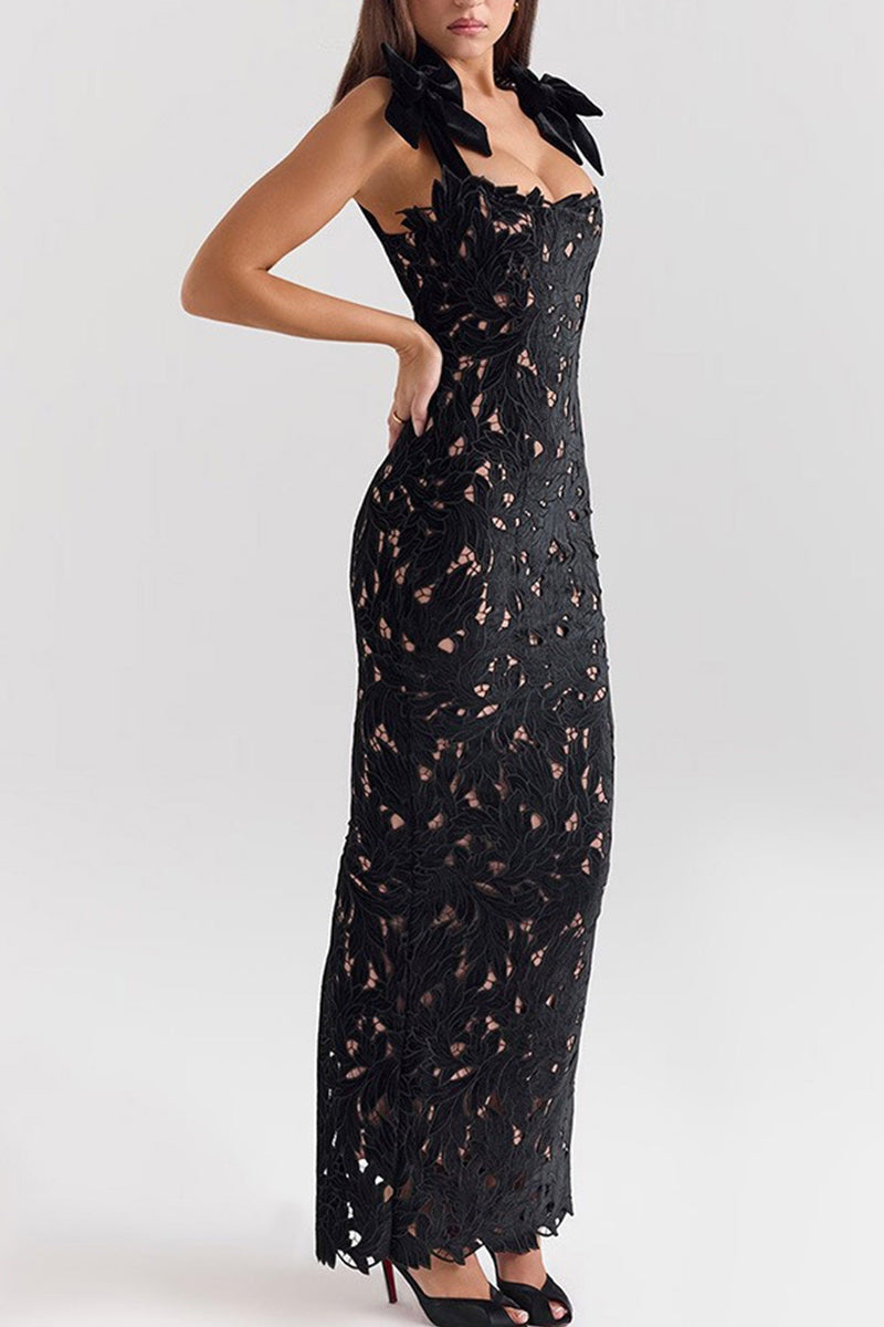 A Vintage Style Dress with Delicate Timeless Details