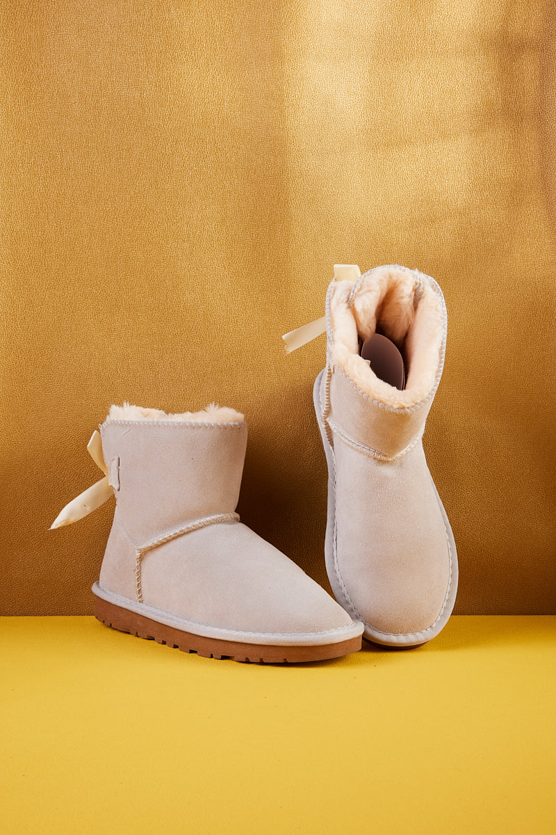 A Vintage Style Boots with Delicate Timeless Details