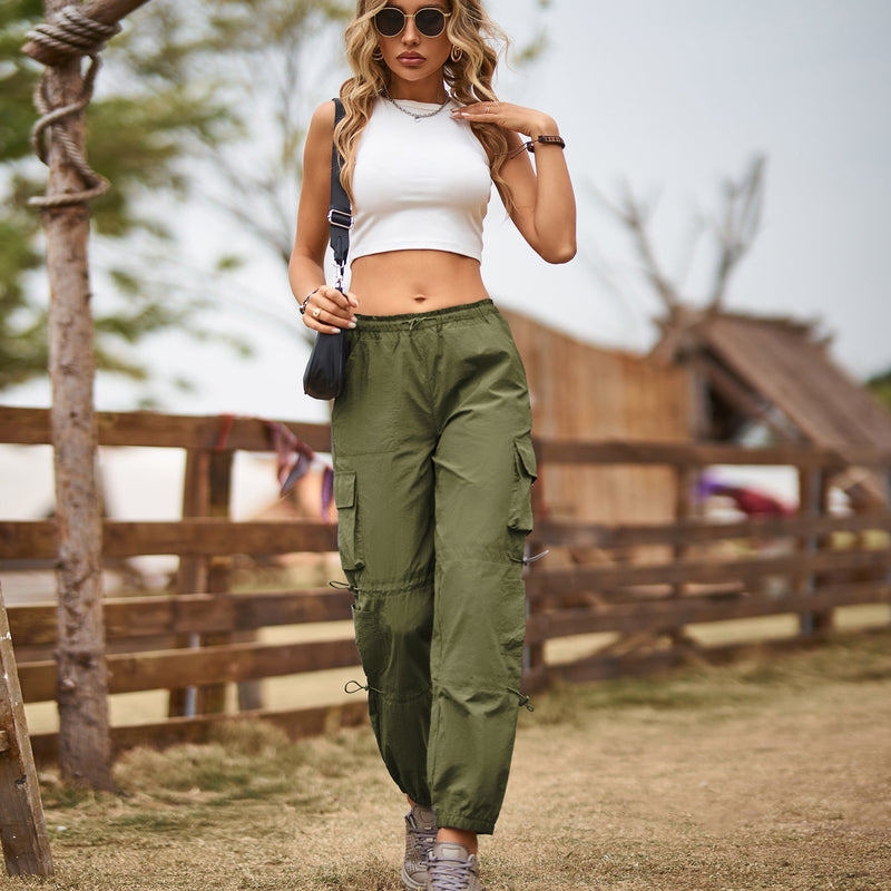 A Vintage Style Pants with Delicate Timeless Details