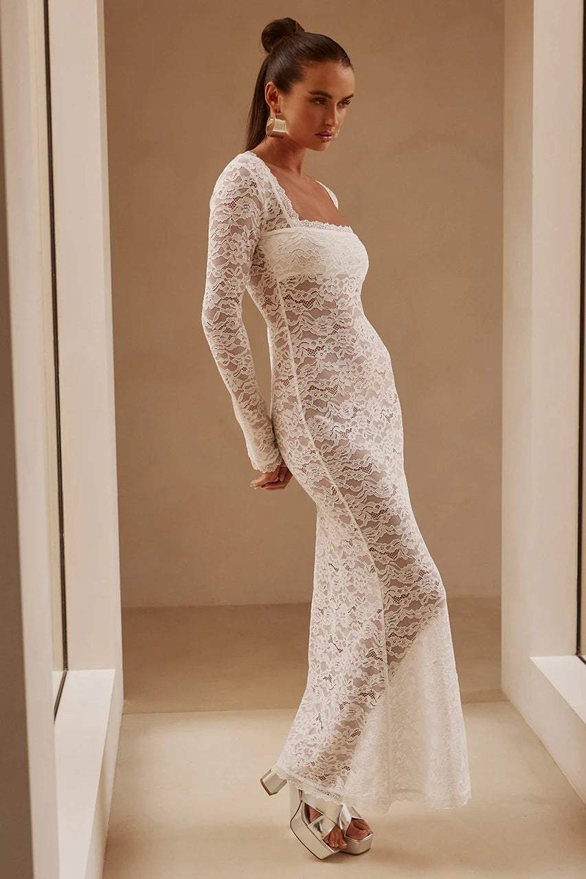 A Vintage Style Dress with Delicate Timeless Details