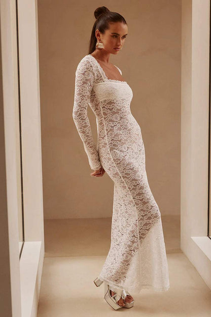 A Vintage Style Dress with Delicate Timeless Details