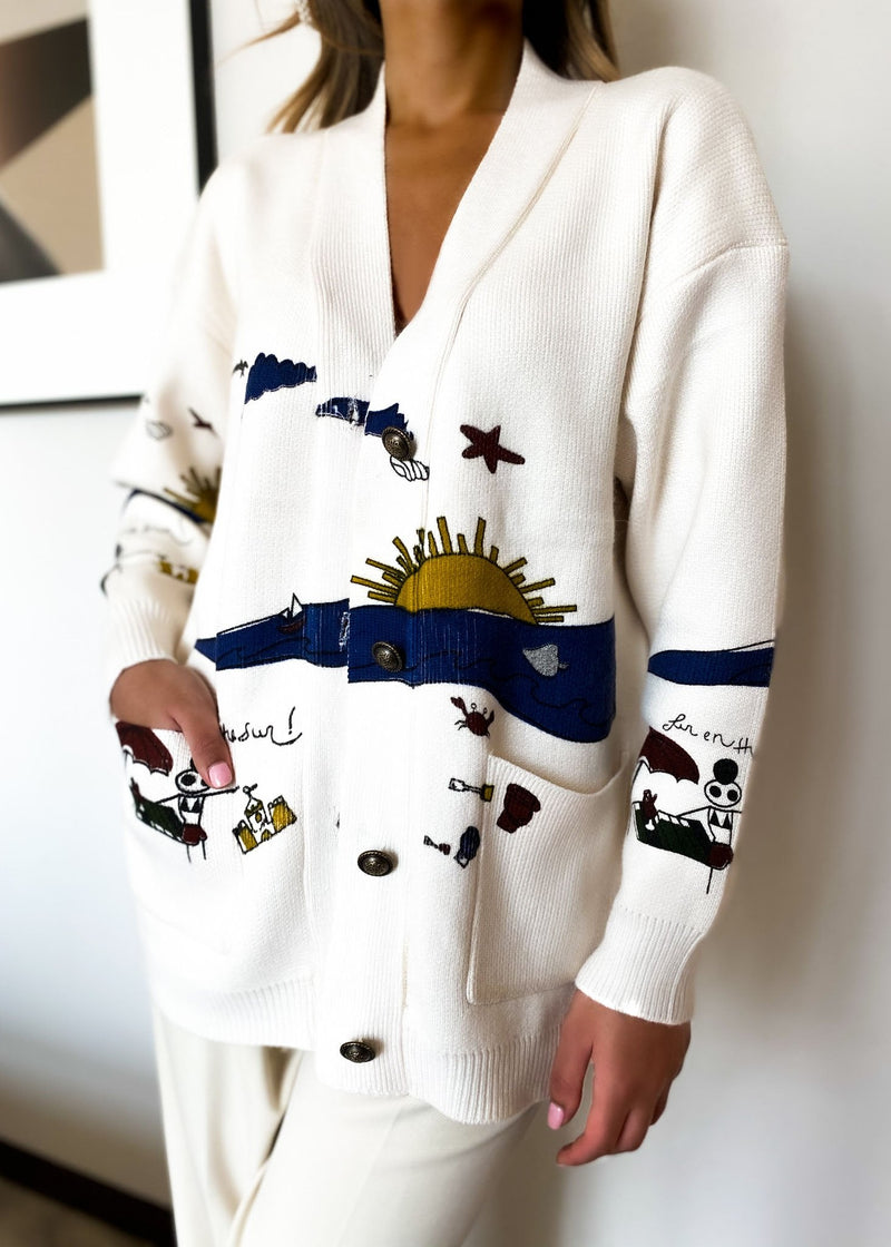 Beautifully Balanced Cardigan with Timeless Character