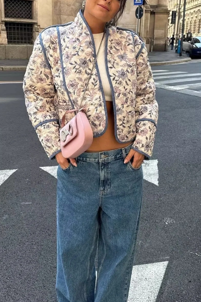A Vintage Style Jacket with Delicate Timeless Details