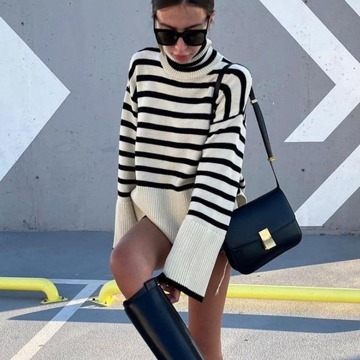 A Vintage Style Sweater with Delicate Timeless Details
