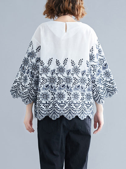 Vintage Inspired Blouse with a Contemporary Edge