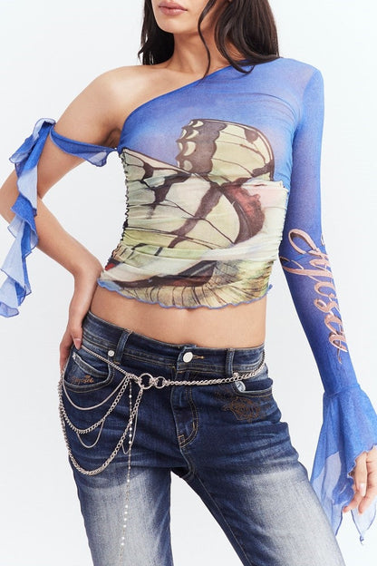 Gracefully Styled Top for Any Occasion