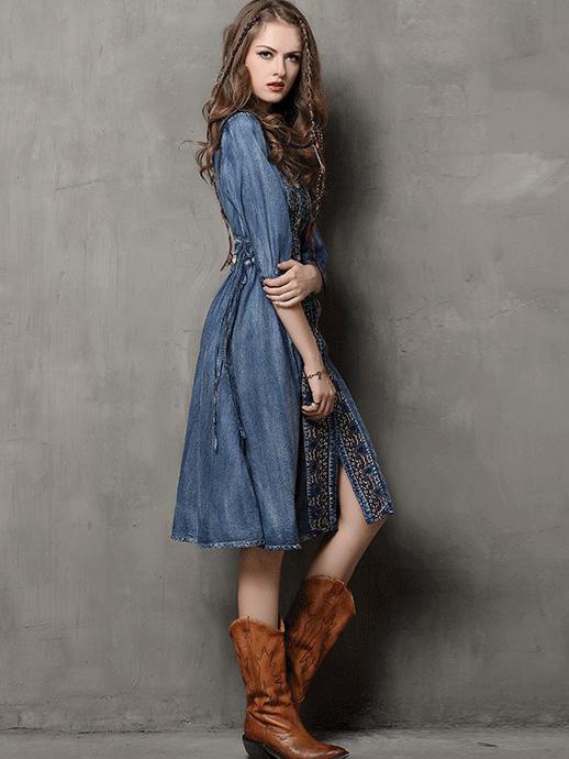 Vintage Inspired Dress with a Contemporary Edge