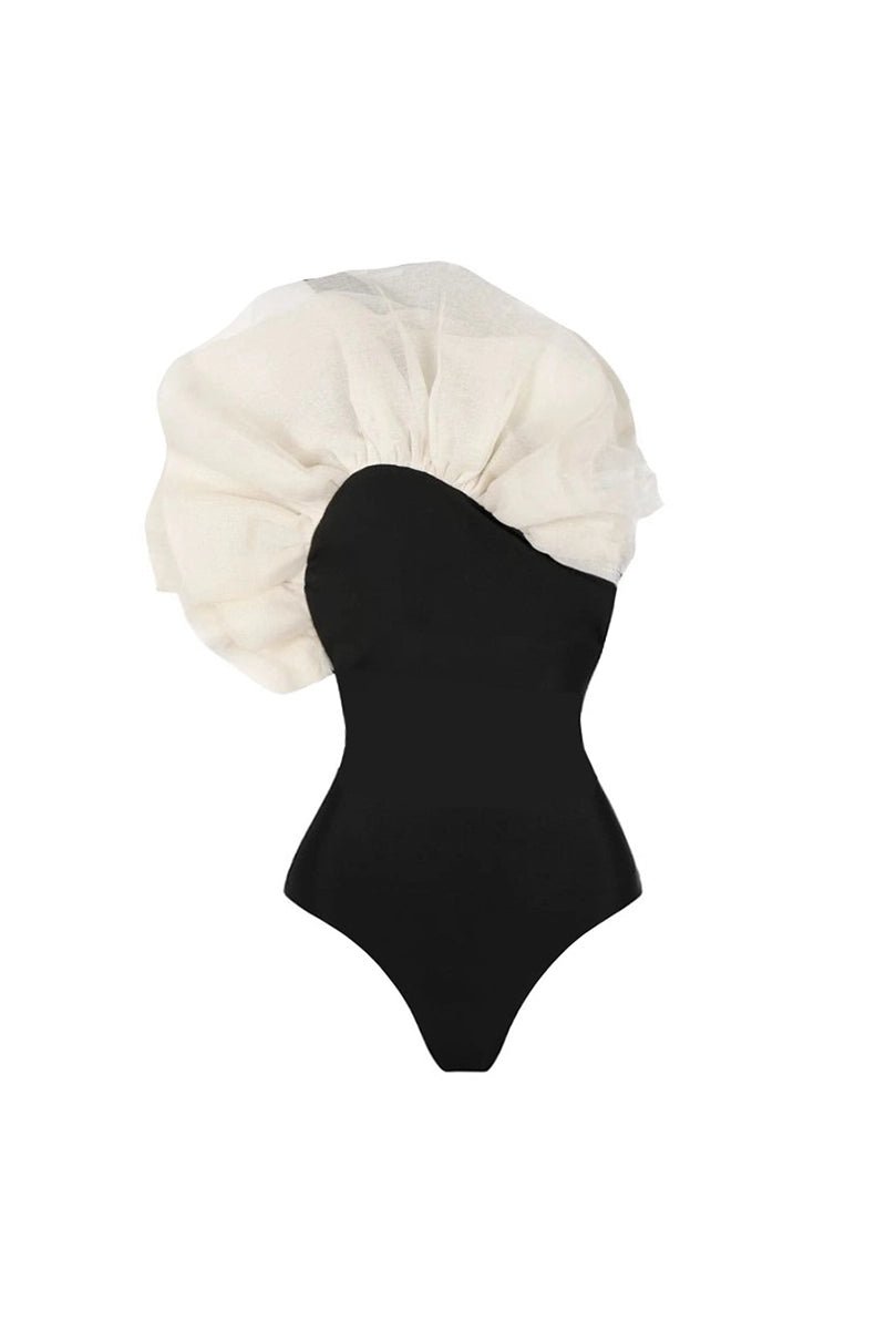 Well Tailored Swimsuit with a Graceful Silhouette
