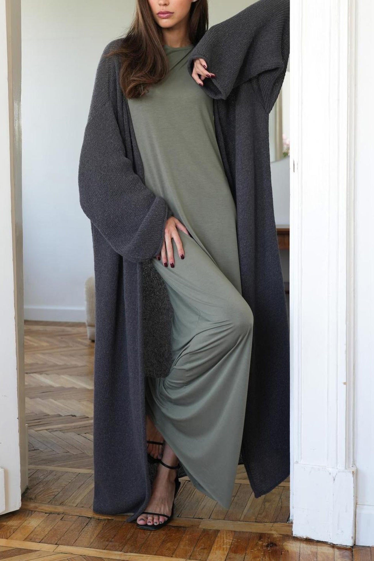 Classic Vintage Cardigan with a Flattering Fit