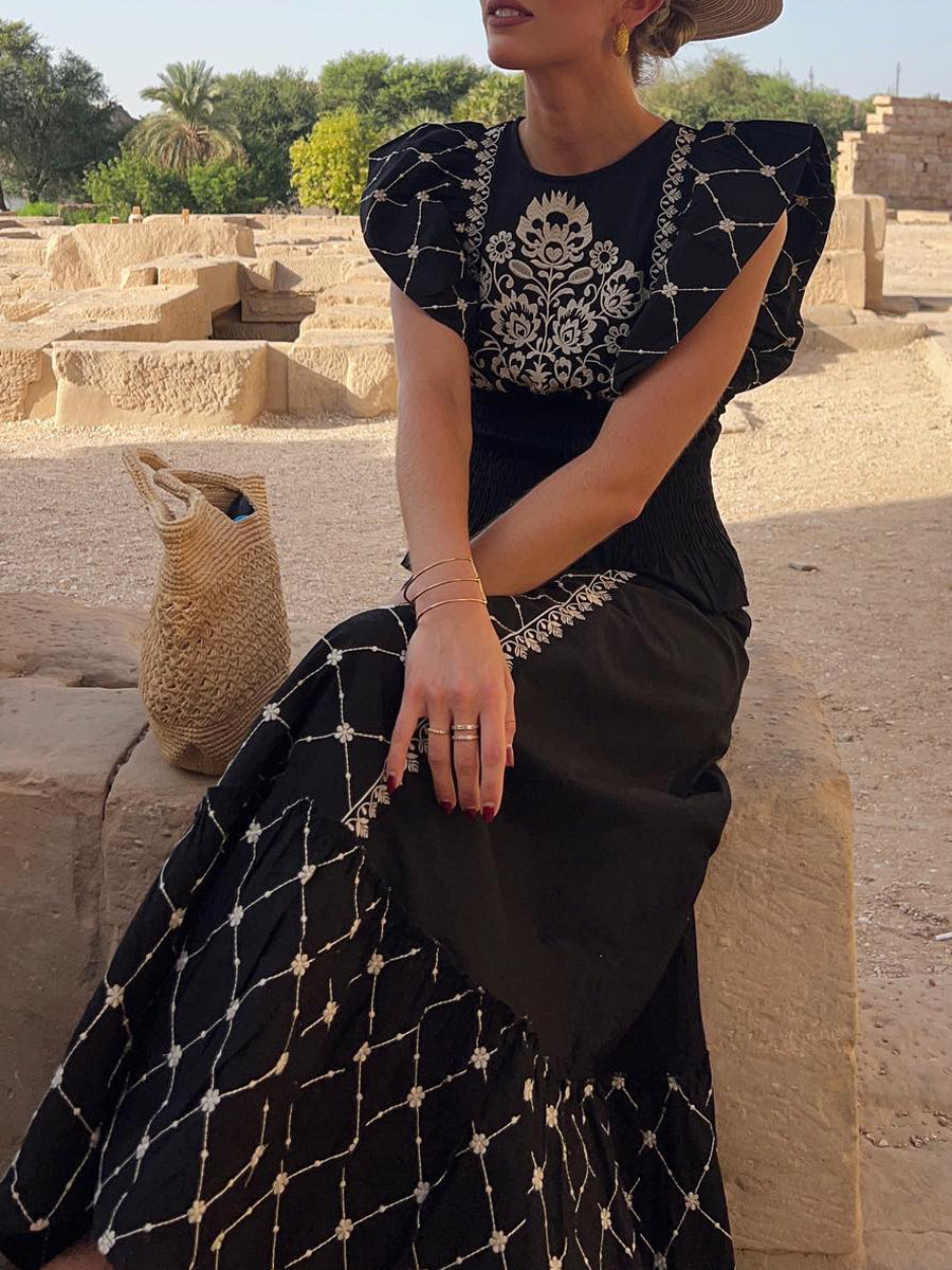 Elegantly Styled Dress for Everyday Wear