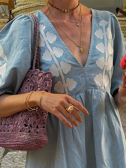 A Vintage Style Dress with Delicate Timeless Details