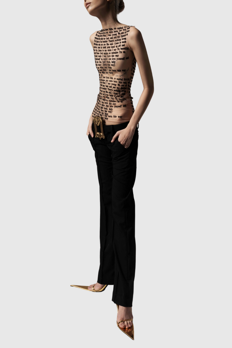 Classic Vintage Top with a Flattering Fit