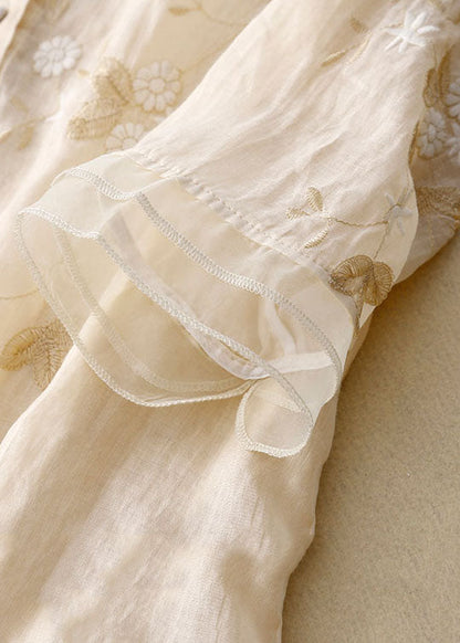 A Vintage Style Shirt with Delicate Timeless Details