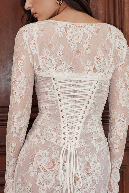 A Vintage Style Dress with Delicate Timeless Details