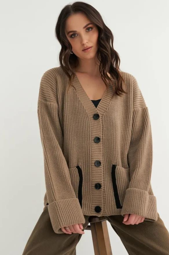A Vintage Style Cardigan with Delicate Timeless Details