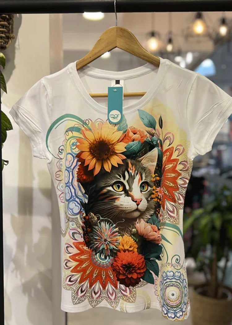 A Vintage Style T-Shirt with Delicate Timeless Details