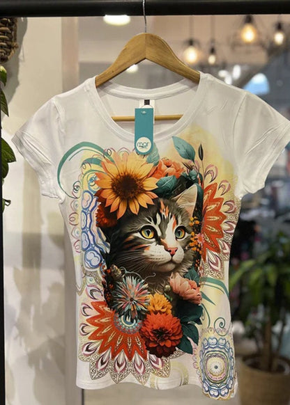 A Vintage Style T-Shirt with Delicate Timeless Details