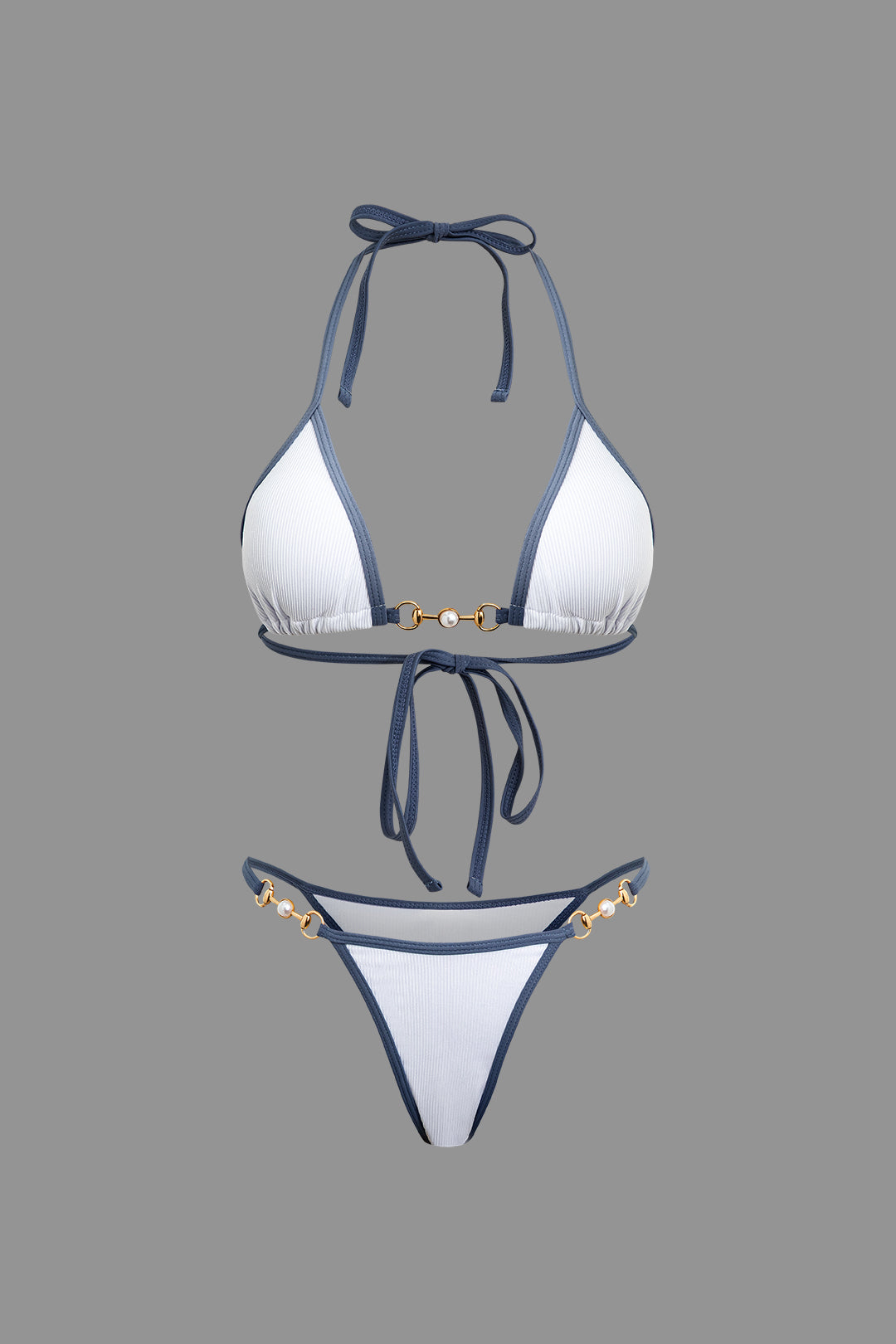 Vintage Inspired Bikini with a Contemporary Edge
