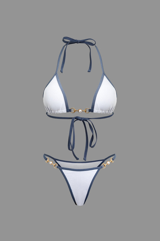 Vintage Inspired Bikini with a Contemporary Edge