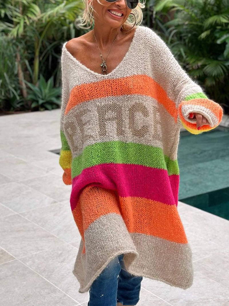 Vintage Inspired Sweater with a Contemporary Edge