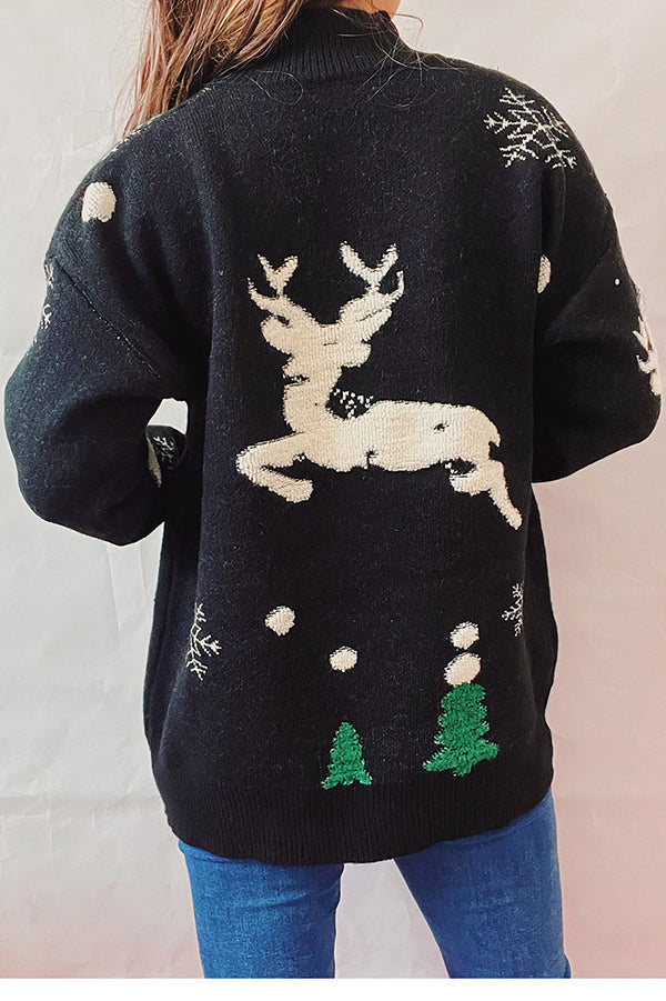 Vintage Inspired Sweater with a Contemporary Edge